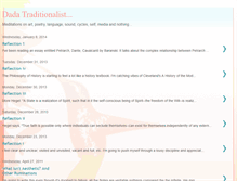Tablet Screenshot of dadatraditionalist.blogspot.com