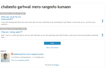 Tablet Screenshot of chabeelogarhwalmerorangeelokumaon.blogspot.com