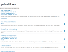 Tablet Screenshot of garland-flower.blogspot.com