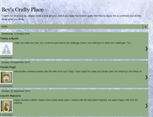Tablet Screenshot of bevscraftyplace.blogspot.com