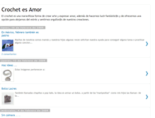 Tablet Screenshot of crochetesamor.blogspot.com