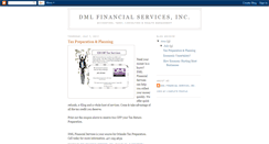 Desktop Screenshot of dmlfinancialservices.blogspot.com