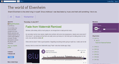 Desktop Screenshot of elvenheim.blogspot.com