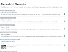 Tablet Screenshot of elvenheim.blogspot.com