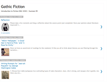 Tablet Screenshot of gothicfiction-su09.blogspot.com