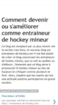 Mobile Screenshot of coach-de-hockey.blogspot.com