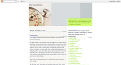 Desktop Screenshot of kiwicountdown.blogspot.com