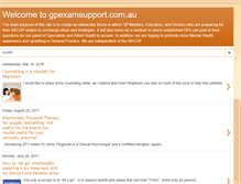 Tablet Screenshot of fracgpexamsupport.blogspot.com