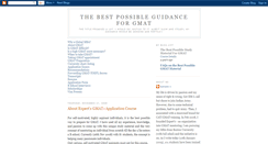 Desktop Screenshot of bestgmatguidance.blogspot.com