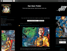 Tablet Screenshot of dan-dare-movie-trailer.blogspot.com