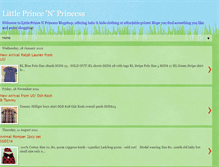 Tablet Screenshot of little-prince-n-princess.blogspot.com