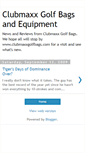 Mobile Screenshot of clubmaxxgolfbags.blogspot.com