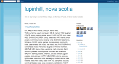 Desktop Screenshot of lupinhill.blogspot.com