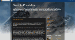 Desktop Screenshot of coasttocoastjim.blogspot.com