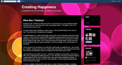 Desktop Screenshot of create2bhappy.blogspot.com