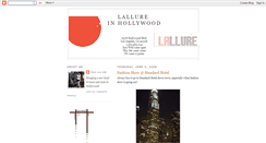 Desktop Screenshot of lallure.blogspot.com