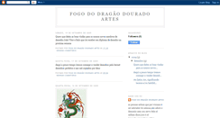 Desktop Screenshot of dragaoartes.blogspot.com