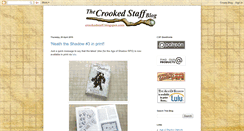 Desktop Screenshot of crookedstaff.blogspot.com