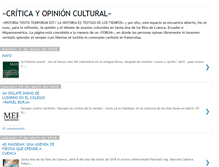 Tablet Screenshot of criticayopinioncultural.blogspot.com