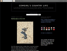 Tablet Screenshot of cowgirlscountry.blogspot.com