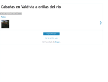 Tablet Screenshot of cabanasvaldivia.blogspot.com