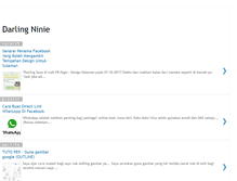 Tablet Screenshot of darlingninie.blogspot.com