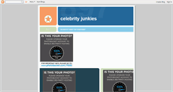 Desktop Screenshot of celebrityjunkies.blogspot.com