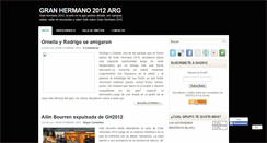 Desktop Screenshot of granhermano2012arg.blogspot.com