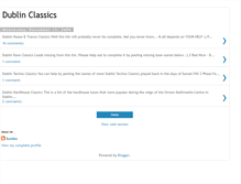 Tablet Screenshot of dublinclassics.blogspot.com
