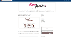 Desktop Screenshot of love-harder.blogspot.com