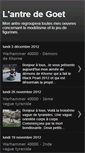Mobile Screenshot of lantredegoet.blogspot.com