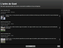 Tablet Screenshot of lantredegoet.blogspot.com