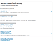 Tablet Screenshot of commonhorizon.blogspot.com