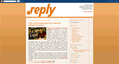 Desktop Screenshot of dotreply.blogspot.com