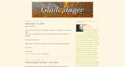 Desktop Screenshot of gladedager.blogspot.com