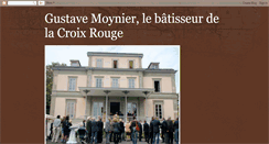 Desktop Screenshot of gustave-moynier.blogspot.com