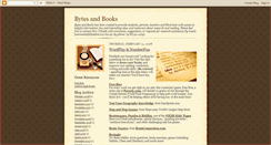 Desktop Screenshot of bytesandbooks.blogspot.com
