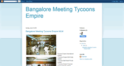 Desktop Screenshot of bangaloretycoonsempiremeeting.blogspot.com