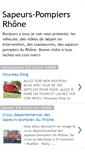Mobile Screenshot of pompiersdurhone.blogspot.com