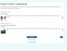 Tablet Screenshot of foodplusdrink.blogspot.com