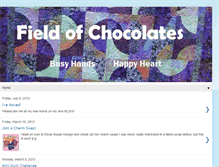 Tablet Screenshot of fieldofchocolates.blogspot.com