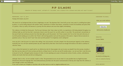 Desktop Screenshot of pipgilmore.blogspot.com