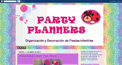 Desktop Screenshot of organizadoraspartyplanners.blogspot.com