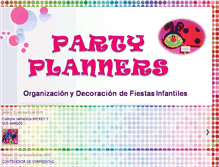 Tablet Screenshot of organizadoraspartyplanners.blogspot.com