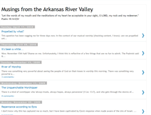 Tablet Screenshot of musingsfromthearkansasrivervalley.blogspot.com