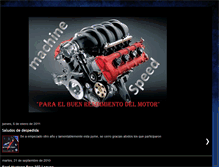 Tablet Screenshot of 3dmachinespeed07.blogspot.com