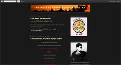 Desktop Screenshot of kenpo-argentina.blogspot.com