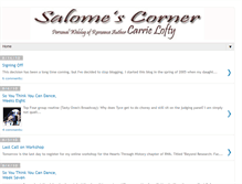 Tablet Screenshot of lovelysalome.blogspot.com