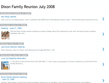 Tablet Screenshot of 2008dixonfamilyreunion.blogspot.com