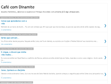 Tablet Screenshot of cafecomdinamite.blogspot.com